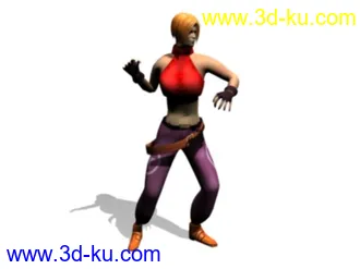 3D打印模型97拳皇玛丽的图片