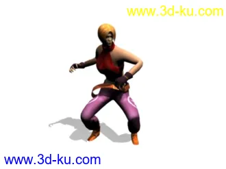 3D打印模型97拳皇玛丽的图片