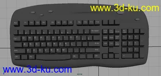 3D打印模型键盘的图片