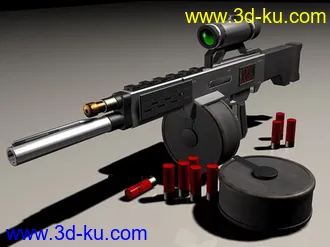 3D打印模型反响不错，感谢大家的支持~！今天来一套枪械的！欢迎围观~的图片