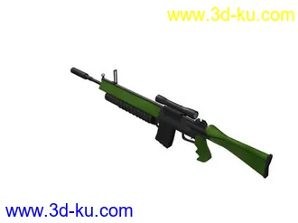 3D打印模型反响不错，感谢大家的支持~！今天来一套枪械的！欢迎围观~的图片