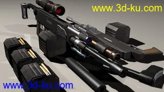 3D打印模型反响不错，感谢大家的支持~！今天来一套枪械的！欢迎围观~的图片
