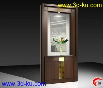 3D打印模型各种现代家具组合的图片