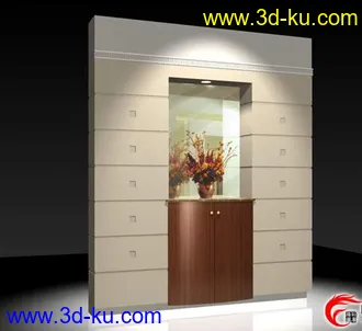 3D打印模型各种现代家具组合的图片