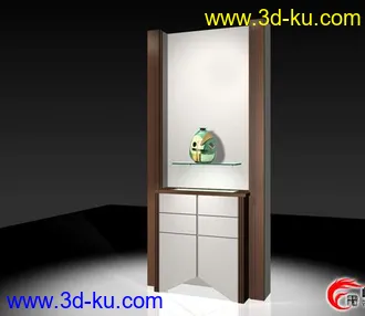3D打印模型各种现代家具组合的图片