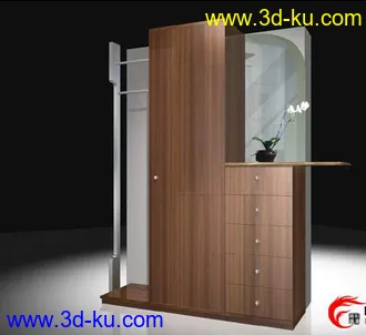 3D打印模型各种现代家具组合的图片