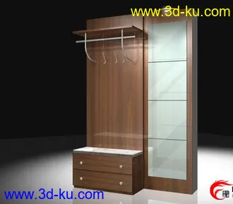 3D打印模型各种现代家具组合的图片