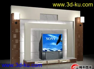 3D打印模型各种现代家具组合的图片