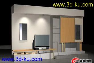 3D打印模型各种现代家具组合的图片