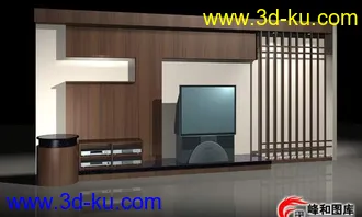 3D打印模型各种现代家具组合的图片