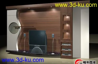 3D打印模型各种现代家具组合的图片