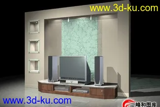 3D打印模型各种现代家具组合的图片