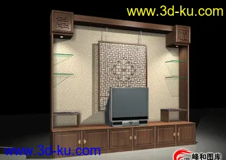 3D打印模型各种现代家具组合的图片