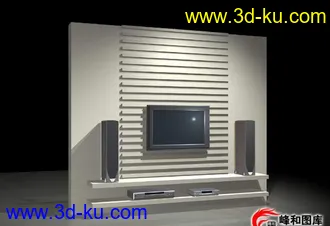 3D打印模型各种现代家具组合的图片