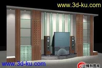 3D打印模型各种现代家具组合的图片