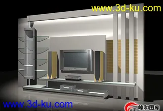 3D打印模型各种现代家具组合的图片