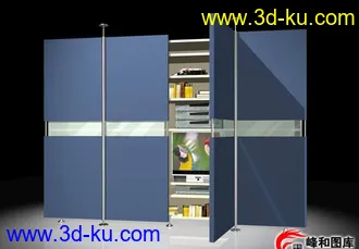 3D打印模型各种现代家具组合的图片