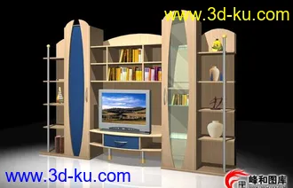 3D打印模型各种现代家具组合的图片