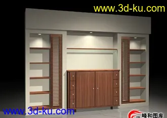 3D打印模型各种现代家具组合的图片