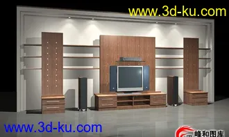 3D打印模型各种现代家具组合的图片