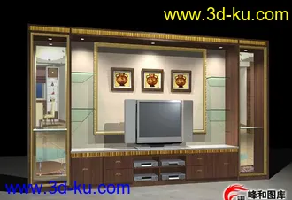 3D打印模型各种现代家具组合的图片
