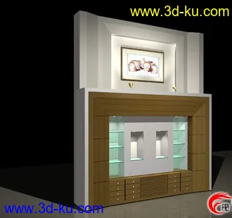 3D打印模型各种现代家具组合的图片