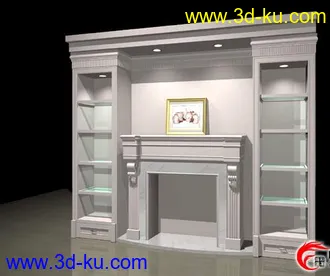 3D打印模型各种现代家具组合的图片