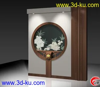 3D打印模型各种现代家具组合的图片
