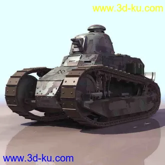 3D打印模型坦克来袭！3Ds格式~的图片