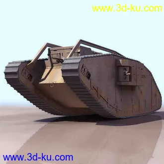 3D打印模型坦克来袭！3Ds格式~的图片