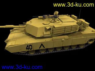 3D打印模型坦克来袭！3Ds格式~的图片