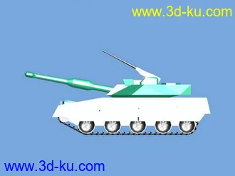 3D打印模型坦克来袭！3Ds格式~的图片