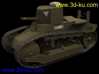 3D打印模型坦克来袭！3Ds格式~的图片