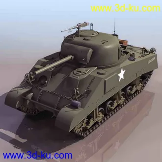 3D打印模型坦克来袭！3Ds格式~的图片