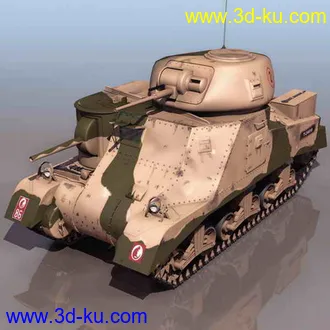 3D打印模型坦克来袭！3Ds格式~的图片