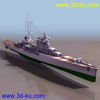 3D打印模型战舰来啦~！3Ds的图片