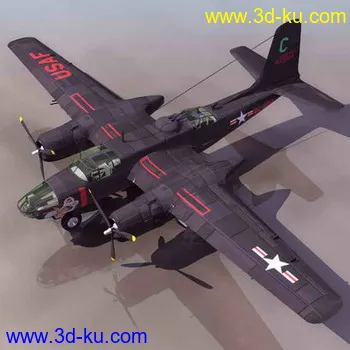 战斗机等军用飞机~3Ds模型的图片10