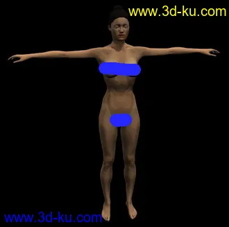 3D打印模型简单女人体的图片