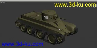 3D打印模型坦克伯伯~~~的图片