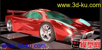 3D打印模型极品跑车的图片