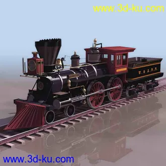 3D打印模型一堆火车~3Ds~的图片