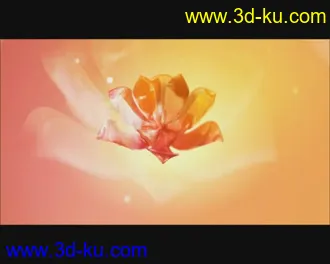 3D打印模型水晶花 栏包动画的图片