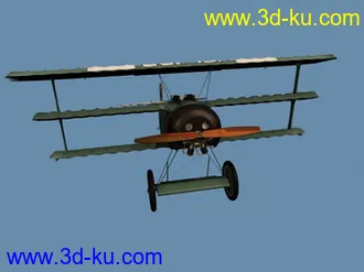 3D打印模型老式飞机~3Ds的图片