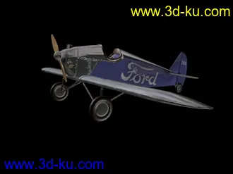 3D打印模型老式飞机~3Ds的图片