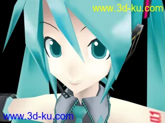 3D打印模型初音的图片