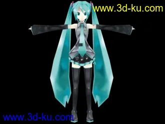 3D打印模型初音的图片