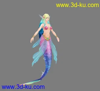 3D打印模型版天堂II _ 美人鱼的图片