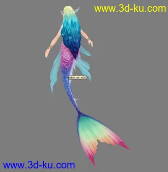 3D打印模型版天堂II _ 美人鱼的图片