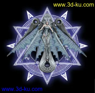 3D打印模型机械长枪女武神的图片