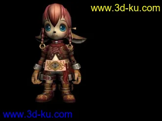 3D打印模型小可爱的图片